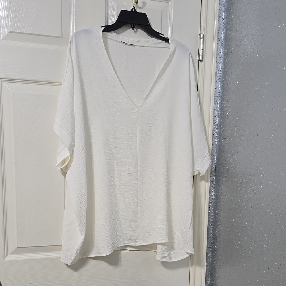 Elegant White Women's Top